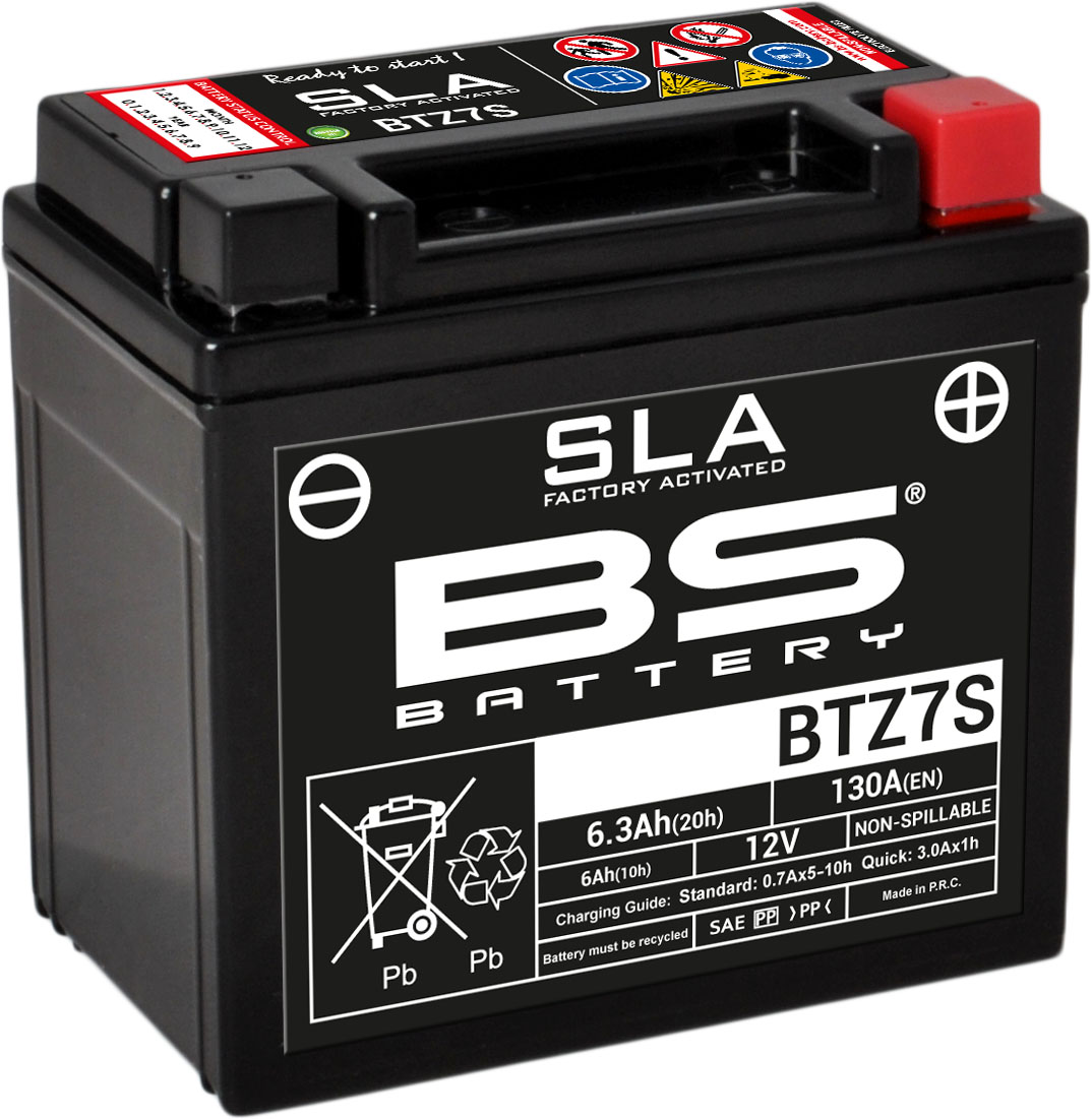 BS Battery BTZ7S (FA) SLA - Sealed & Activated