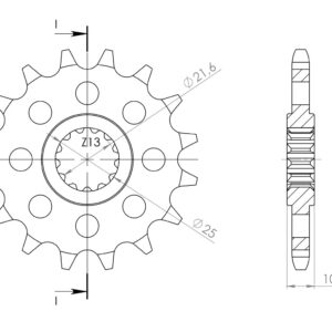 Supersprox / JT Front sprocket 1586.16