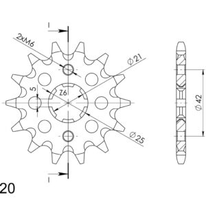 Supersprox / JT Front sprocket 569.16