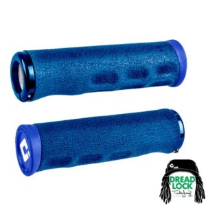 ODI Tinker Juarez-Dread Lock E-MTB Grip 130mm Blue/Blue