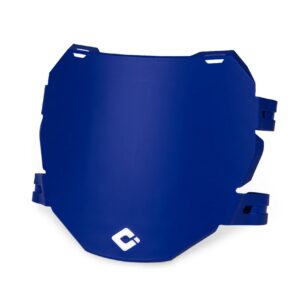 ODI DH E-MTB Number Plate for use with Triple-Crown Forks - Blue