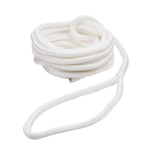 Qvarken Mooring Rope Dockline with eye 12mm 6m white