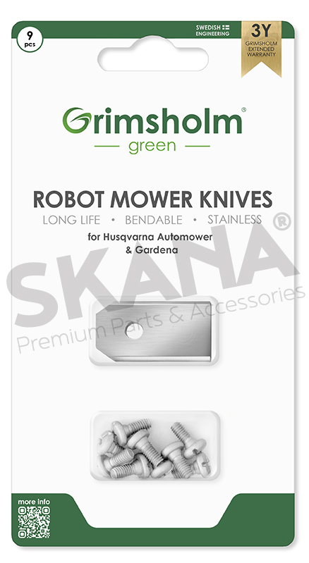 Eurogarden Blade set (9pcs, 0,60mm), Husqvarna Automower