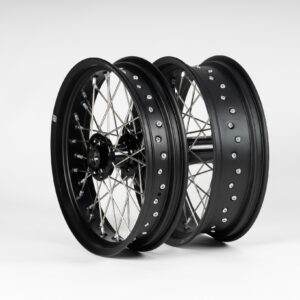 Sixty5 KTM/HVA/GasGas Supermoto Black/Black wheel set 3.5-17/5.0-17