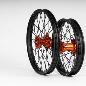 Sixty5 KTM Black/Orange Enduro 1.6-21"/2.15-18" wheel set