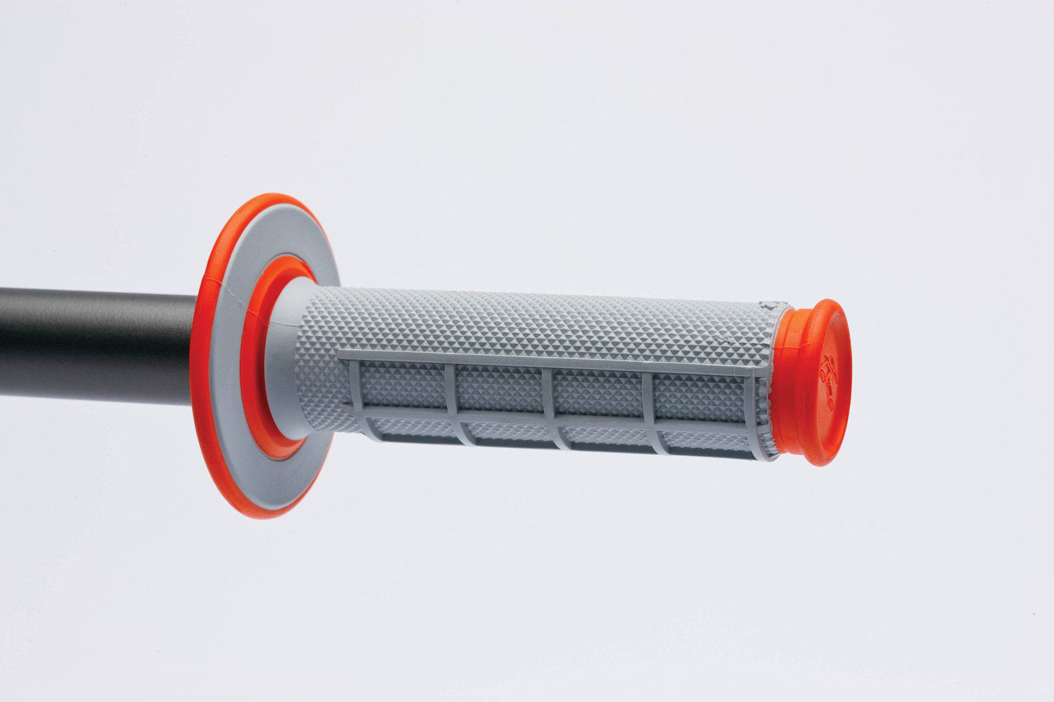 Renthal Grips Duallayer Diamond Half Waffle Orange