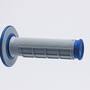 Renthal Grips Duallayer Diamond Half Waffle Blue