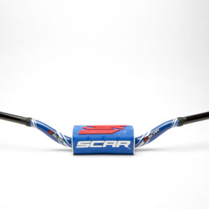 Scar Handlebar O² COLOR Ø28,6 (1 1/8”) - 65/85 High Mini RC - BLUE Bar - BLUE B