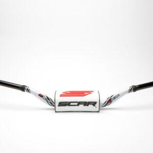 Scar Handlebar O² COLOR Ø28,6 (1 1/8”) - 65/85 High Mini RC - WHITE Bar - WHITE