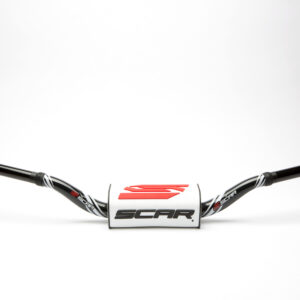 Scar Handlebar O² COLOR Ø28,6 (1 1/8”) - McGrath/Short Ktm - BLACK Bar - WHITE B