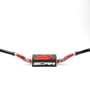 Scar Handlebar O² COLOR Ø28,6 (1 1/8”) - McGrath/Short Ktm - RED Bar - BLACK Bar