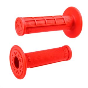 ODI Glue-On Grip Half-Waffle MX Single-Ply (Ruffian) FLO-Orange