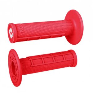 ODI Glue-On Grip Half-Waffle MX Single-Ply (Ruffian) Red