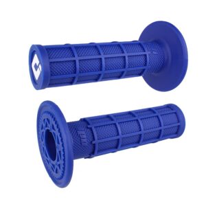 ODI Glue-On Grip Full-Waffle MX Single-Ply (Ruffian) Blue