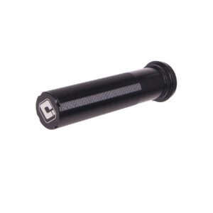 ODI Fusion Alloy Throttle Tube V-TWIN, '18+ Indian TBW-Black BLACK Alloy w/Tefl