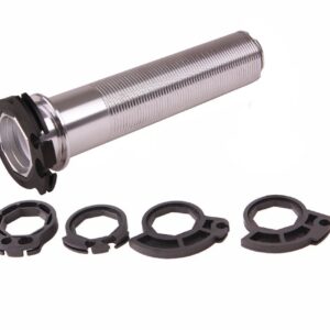 ODI Fusion Alloy Throttle Tube MX 7/8" SILVER Alloy with Teflon Internal Sleeve