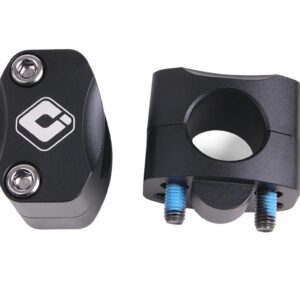 ODI MX BAR ADAPTERS-7/8" to 1-1/8" Shot Peened BLACK