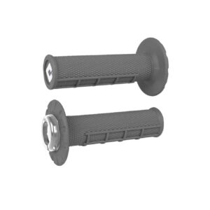 ODI Half-Waffle V2.1 ATV MX Grip 125mm Graphite/Silver