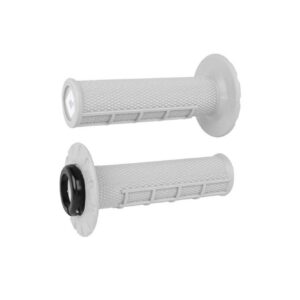 ODI Half-Waffle V2.1 ATV MX Grip 125mm Pro-Soft White/Black