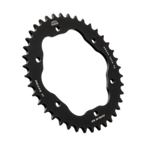JT Rear Alu Sprocket 7075 T6 JTA762.39BLK Black