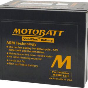 Motobatt battery, MBHD12H