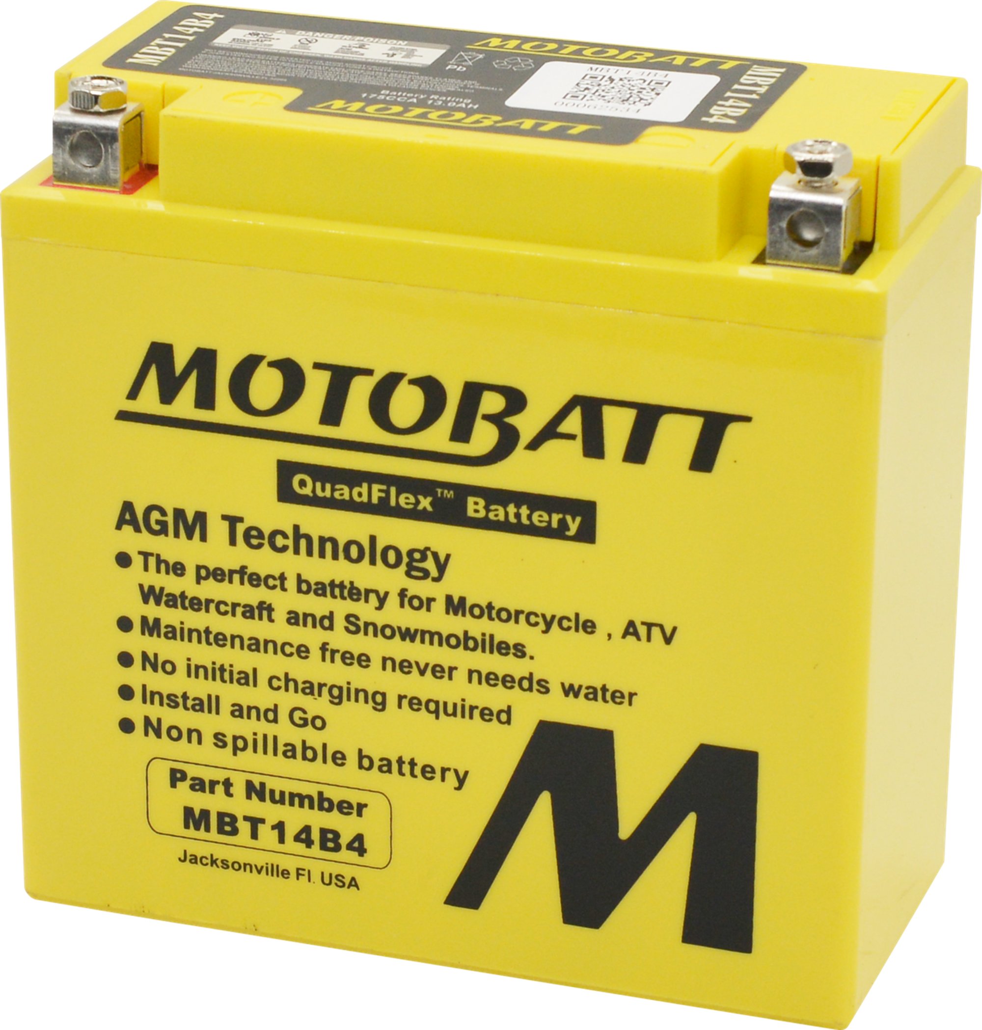 Motobatt MBT14B4 battery