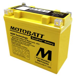 Motobatt battery, MBTX20U