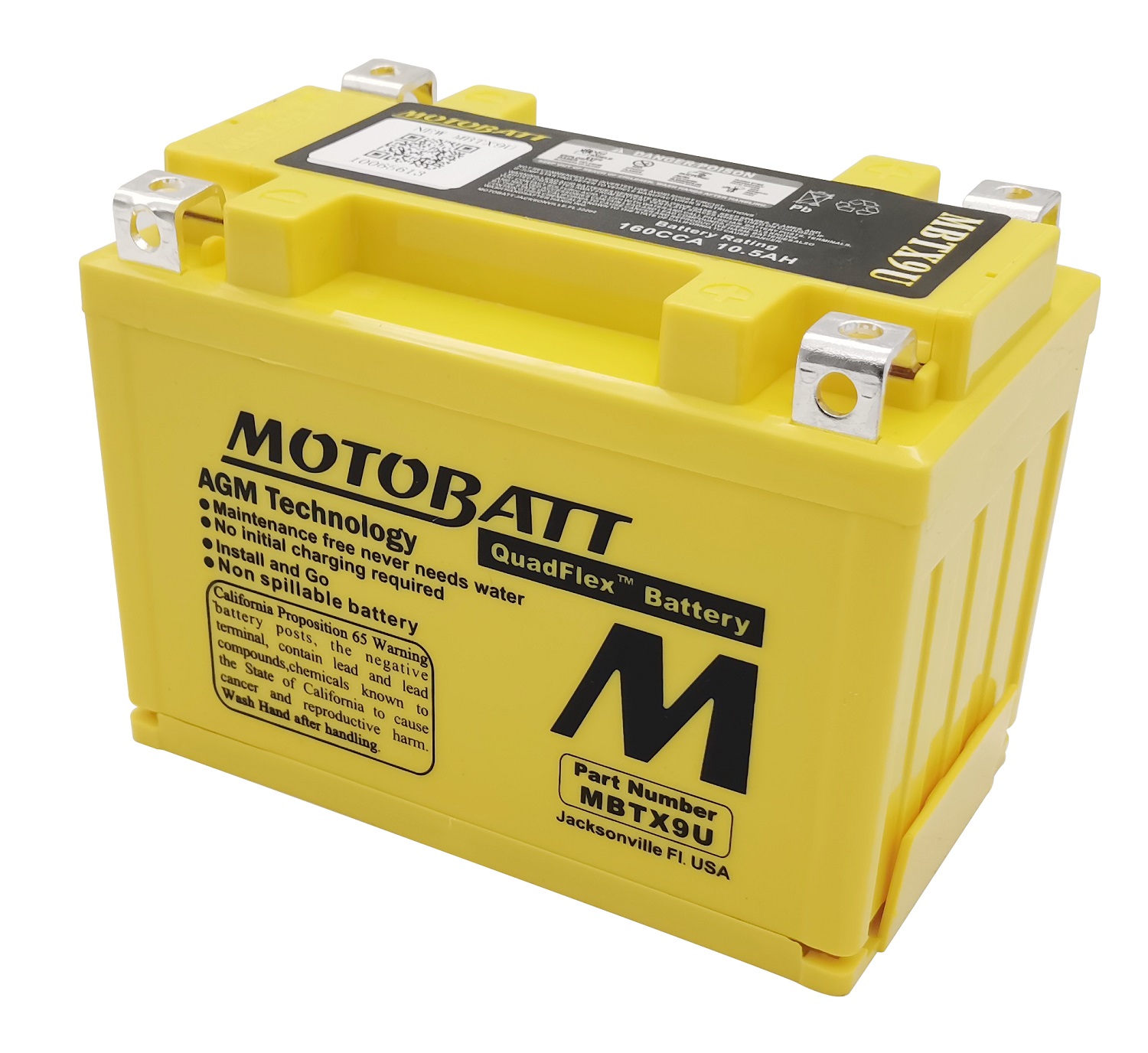 Motobatt battery, MBTX9U
