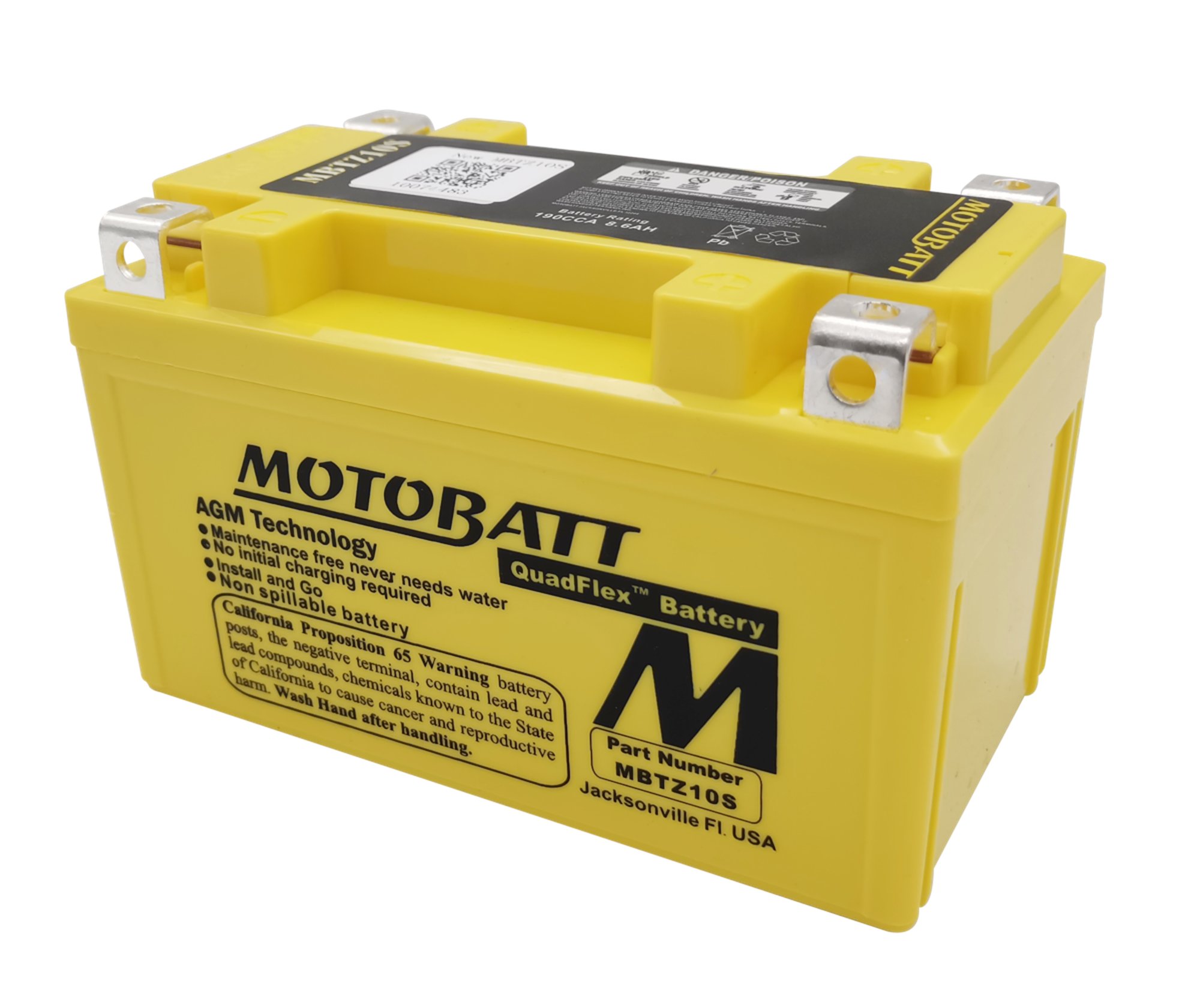 Motobatt battery, MBTZ10S