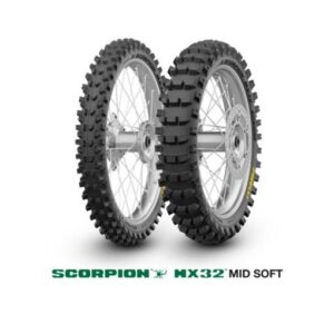 Pirelli New Scorpion MX32 Mid Soft 110/90-19 NHS 62M Re