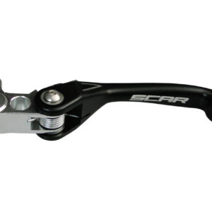 Scar Unbreakable Pivot Clutch lever - Ktm/Husqvarna/GasGas 85cc Black color
