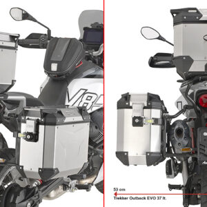 Givi Pannier Holder Moto Guzzi V85 TT (2024)