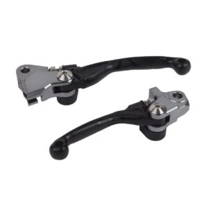 Polisport Pivot Lever Set KTM250-450SX 14-.. EXCF 14-.. Black (Pr)