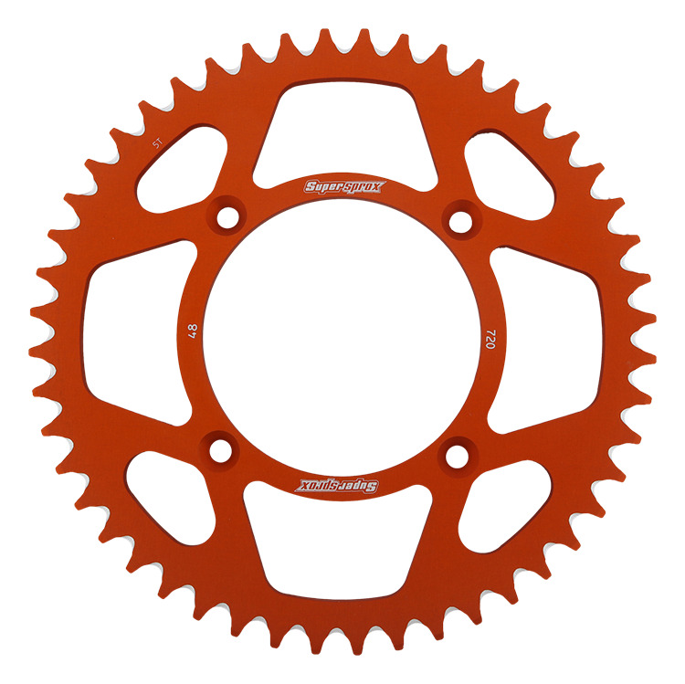 Supersprox Rear Sprocket Alu RAL-720:48 Orange
