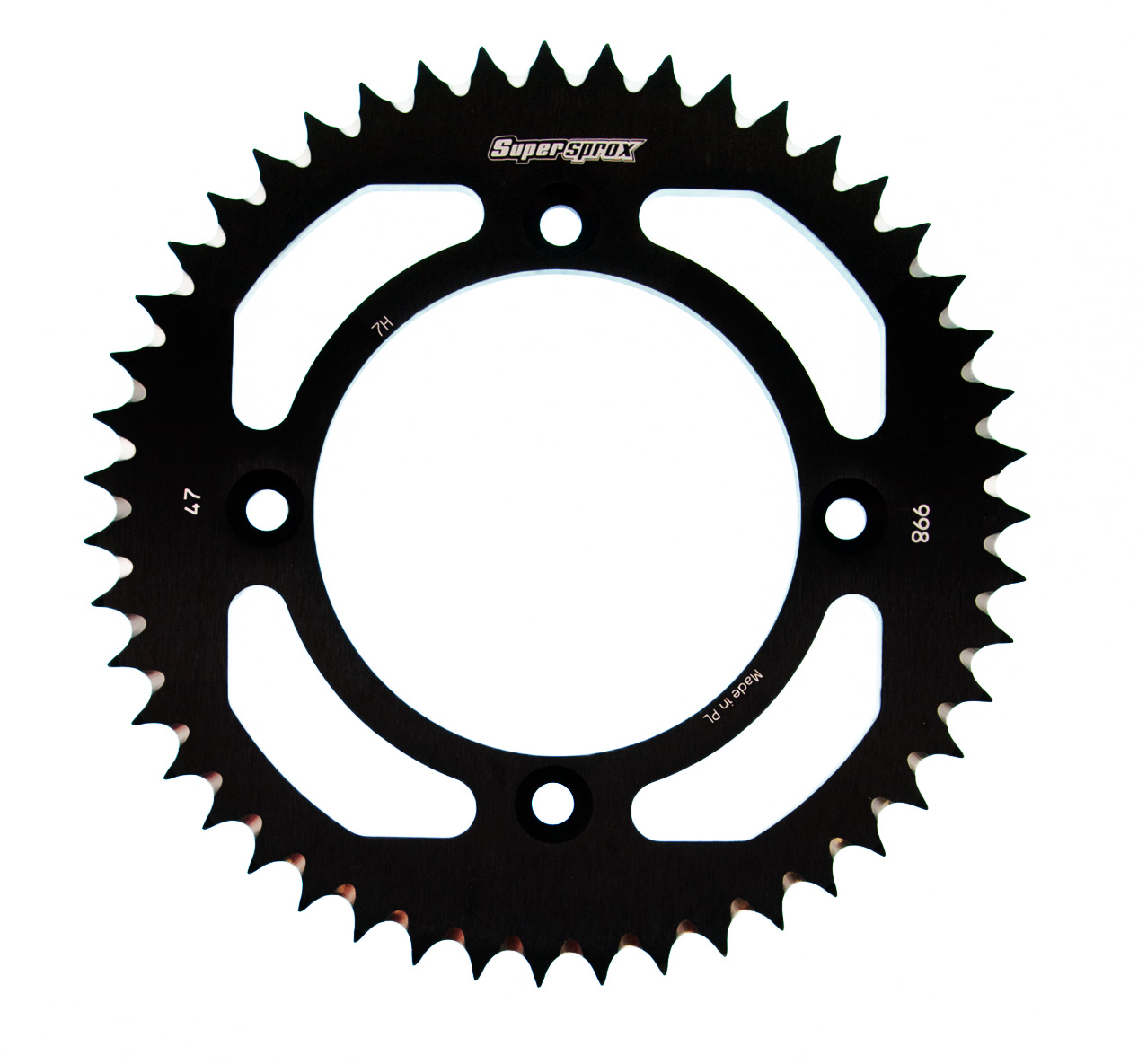 Supersprox Rear Sprocket Alu RAL-998:47 Black