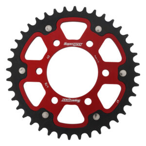 Supersprox Stealth Rear sprocket Red