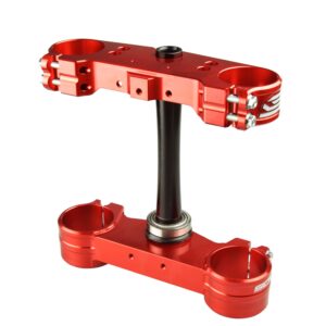 Scar Triple clamps GASGAS / KTM / Husqvarna - Offset 22mm - Red color