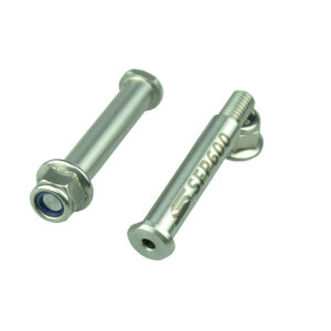 Scar Footpegs Pins - Sherco - Stainless steel with self locking flange nut