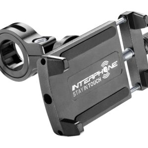 Interphone Moto Crap EVO holder for 60-100mm wide phone, 22/25/32mm bar fitment