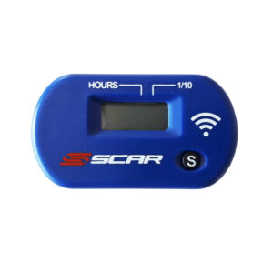 Scar Wireless Hour Meter working by vibrations - Blue color