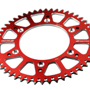 Scar Alu Sprocket - HONDA CR CRF BETA- 50 Teeth - Red color