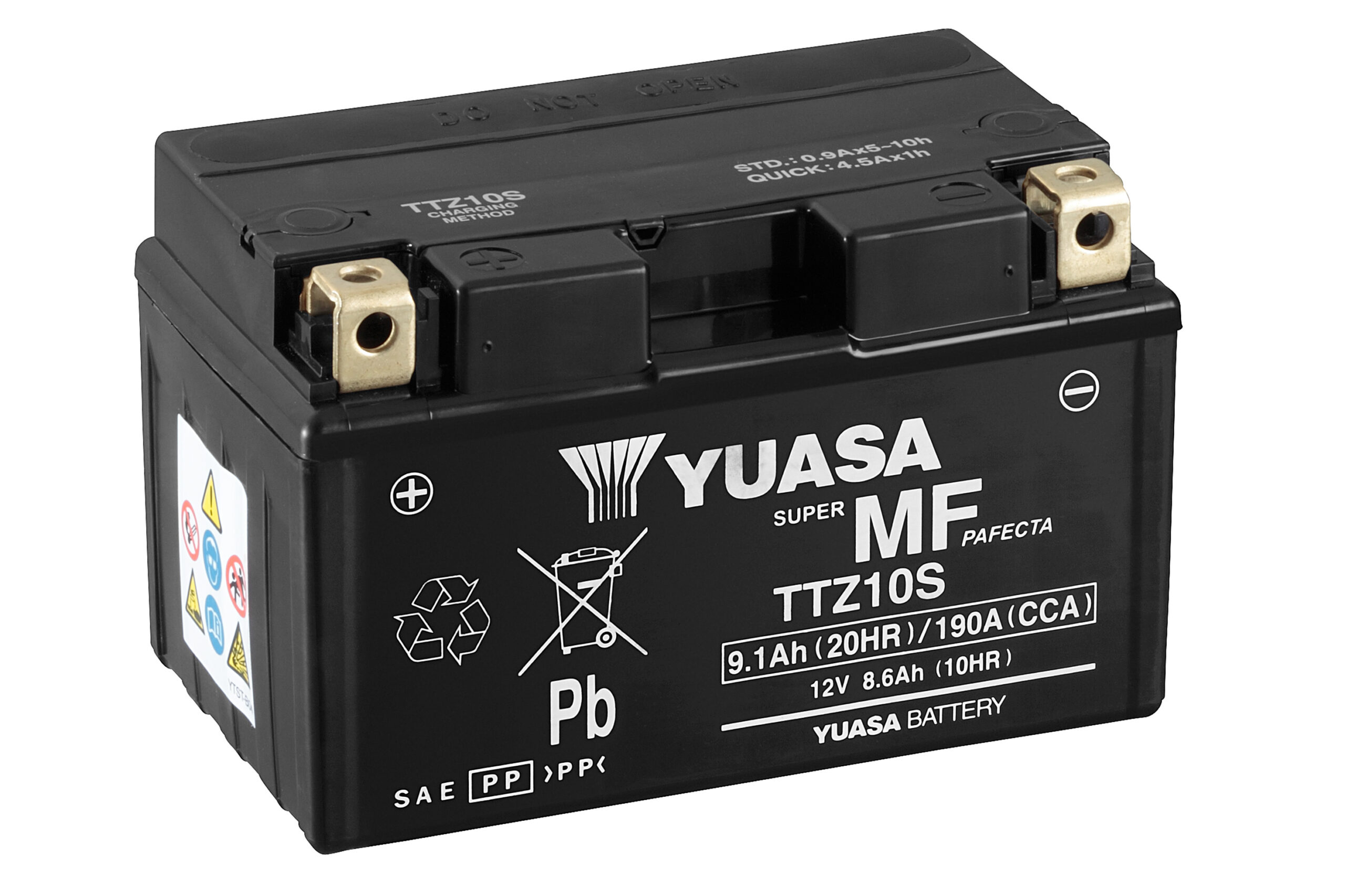 Yuasa Battery,TTZ10S(WC) filled with acid (6)