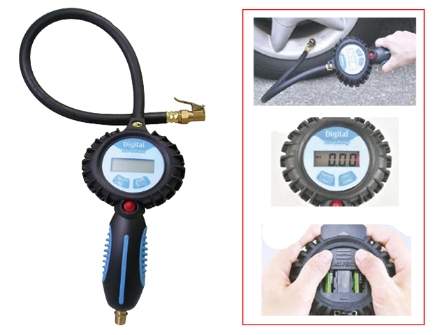 Hyper digital tire inflator