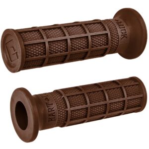 ODI Street V-Twin HART-LUCK Full-Waffle Grip Brown