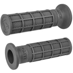 ODI Street V-Twin HART-LUCK Full-Waffle Grip Graphite