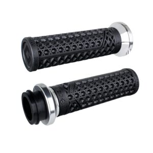 ODI Street Grips V-TWIN Lock-On VANS Signature-HD TBW BLACK/Silver