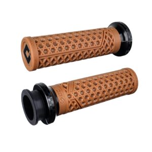 ODI Street Grips V-TWIN Lock-On VANS Signature-Indian TBW GUM RUBBER/Black Che