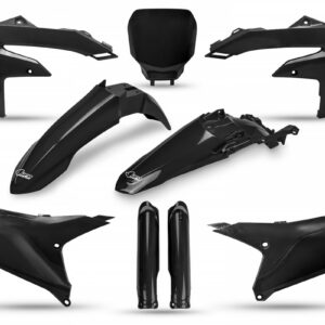 UFO Plastic kit 6-parts YZ250F 24-.. YZ450F 23-.. Black