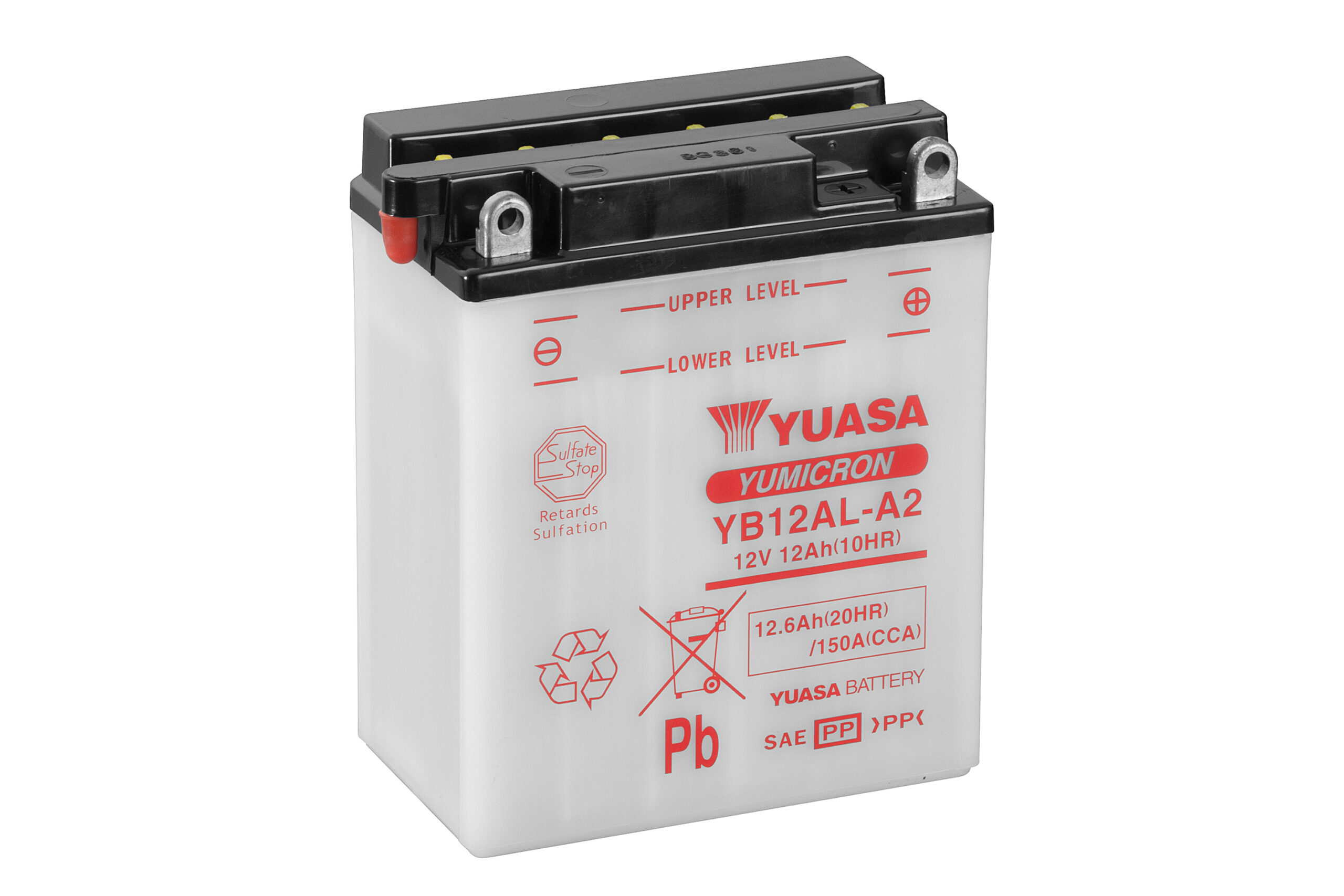 Yuasa Battery,YB12AL-A2 (cp) with acidpack (4)