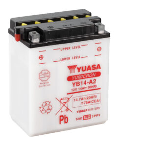 Yuasa Battery YB14-A2 (cp) with acidpack (4)